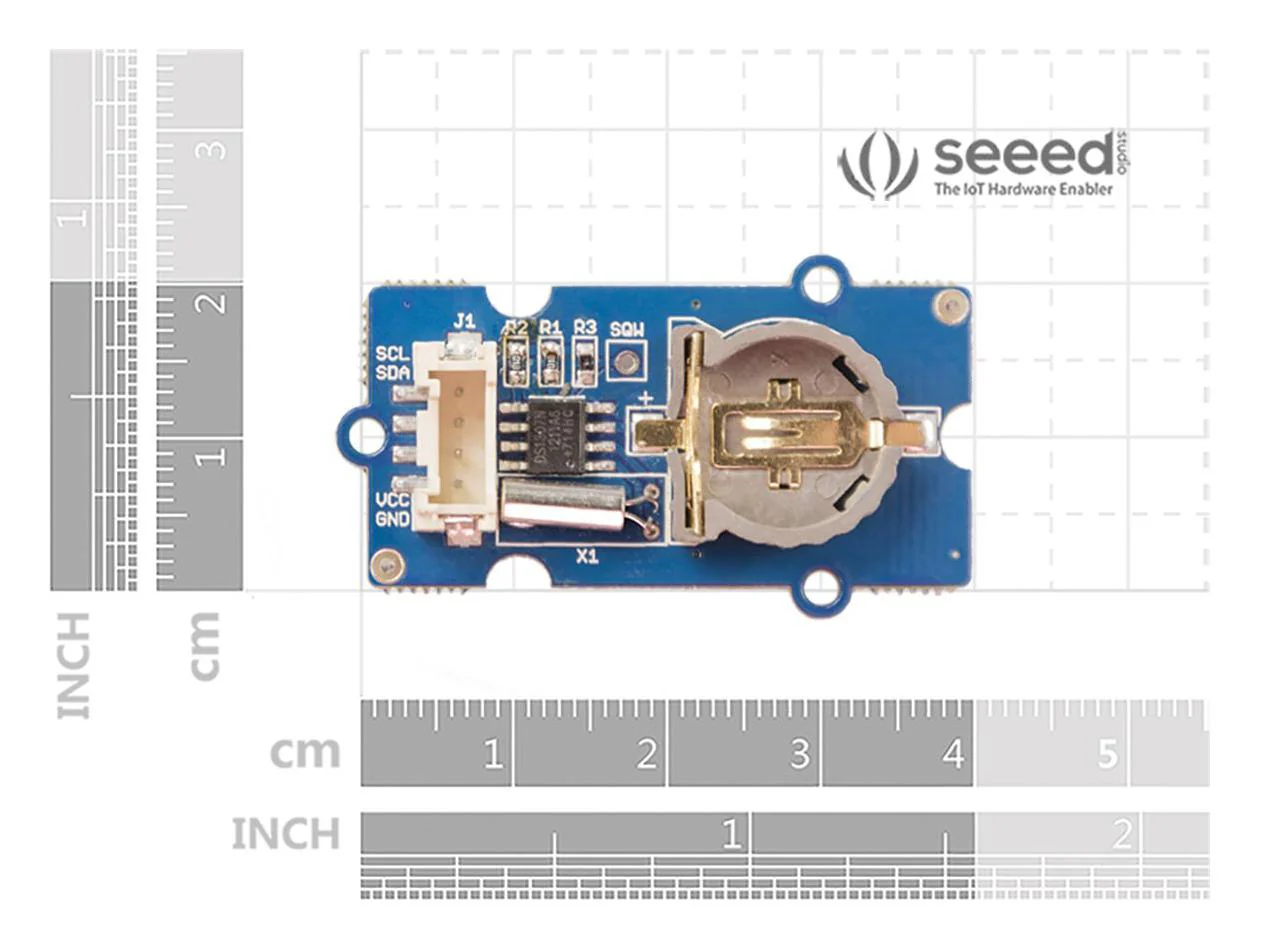 Seeed Studio 101020013 RTC Board DS1307 With Cable 5 V Arduino & Raspberry Pi - Image 4