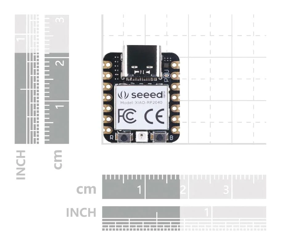 SEEED STUDIO 102010428 SBC, XIAO RP2040, ARM Cortex M0+, 264kB RAM, 2MB Flash, Bluetooth, USB-C - Image 5