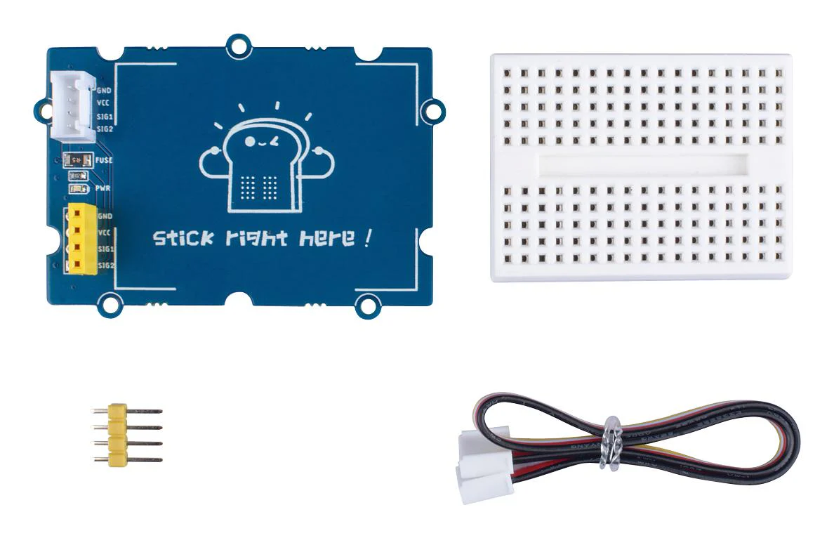 Seeed Studio 103020232 Breadboard With Cable & 4 Pin Header 35mm x 47mm 8.5mm - Image 2