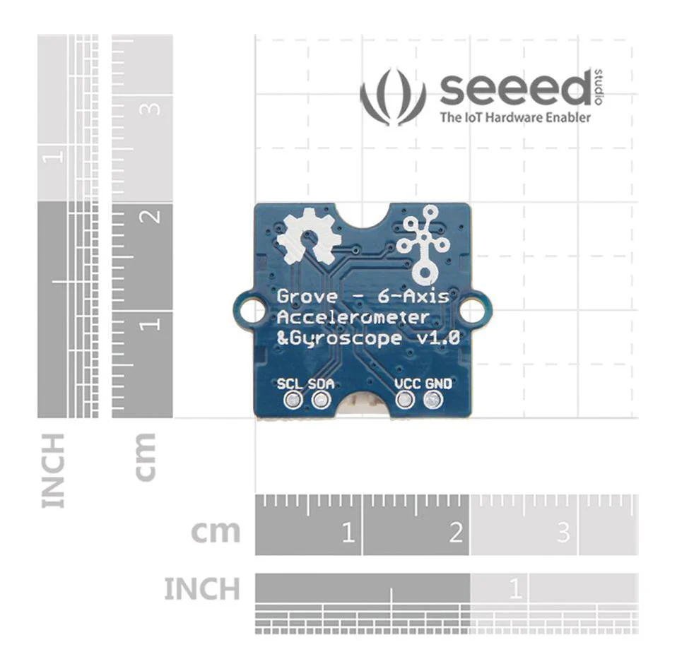 Seeed Studio 105020012 Accelerometer & Gyroscope Board With Cable 6 Axis 5V / 3.3V Arduino Raspberry Pi - Image 4