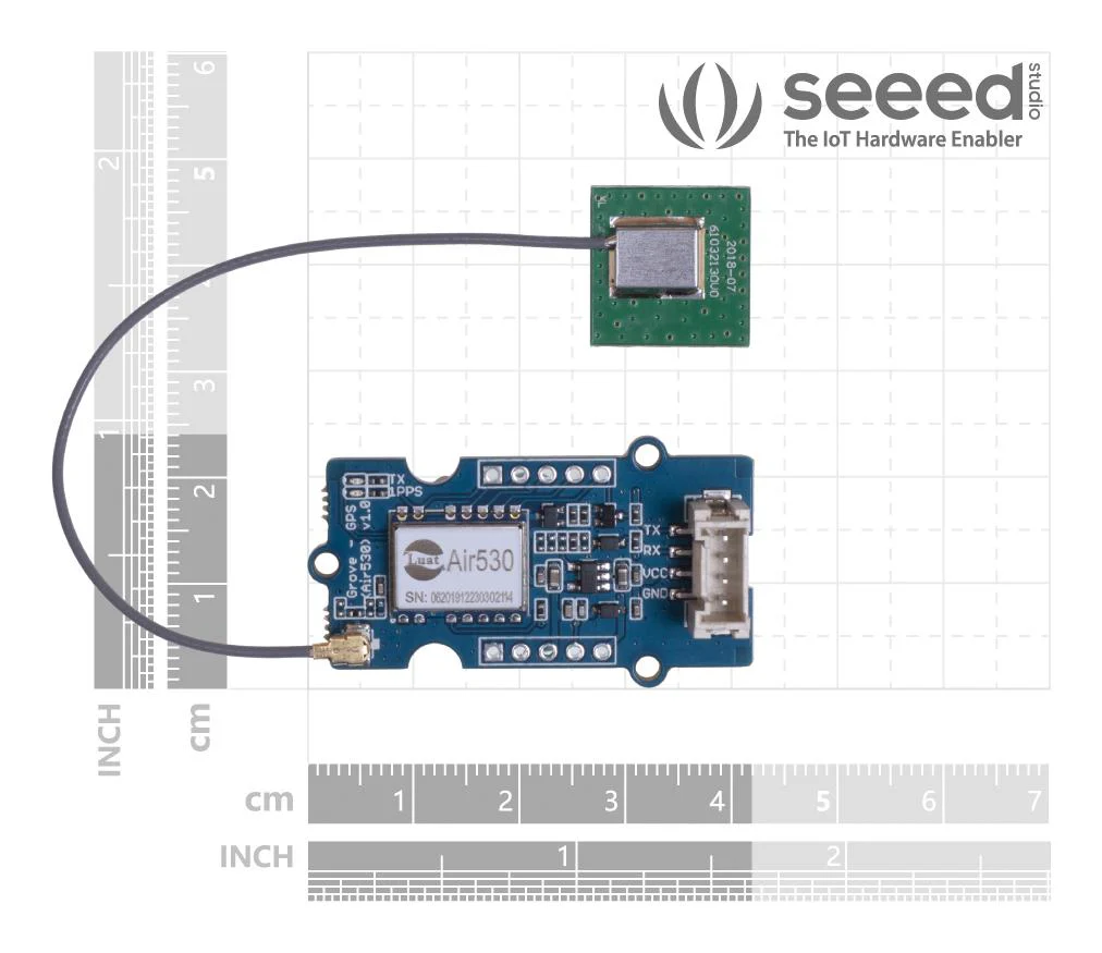 Seeed Studio 109020022 GPS Board With Cable 3.3V / 5V Arduino & Raspberry Pi - Image 4