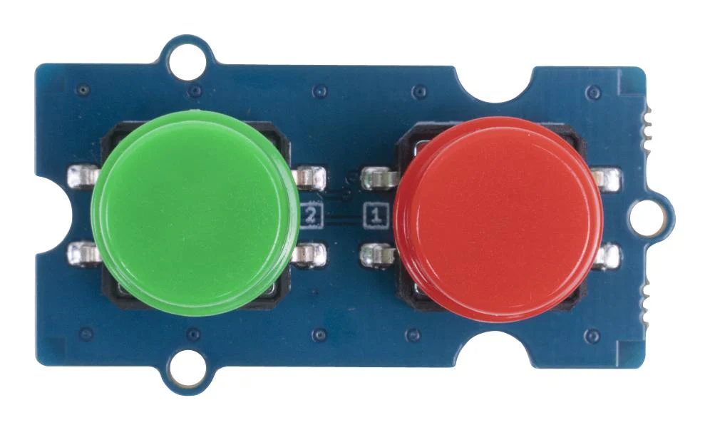 Seeed Studio 111020103 Dual Button Module With Keycaps & Cable 3V to 5V Arduino Raspberry Pi Board - Image 3