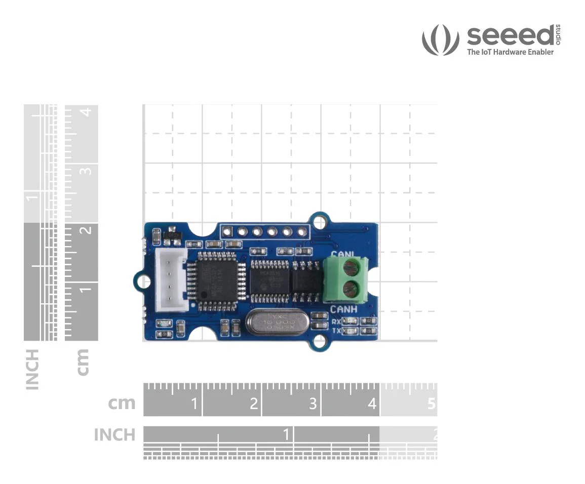 Seeed Studio 113020111 I2C CAN-BUS Module With Cable & Screw Driver MCP2551 MCP2515 Arduino Other MCU Board - Image 4
