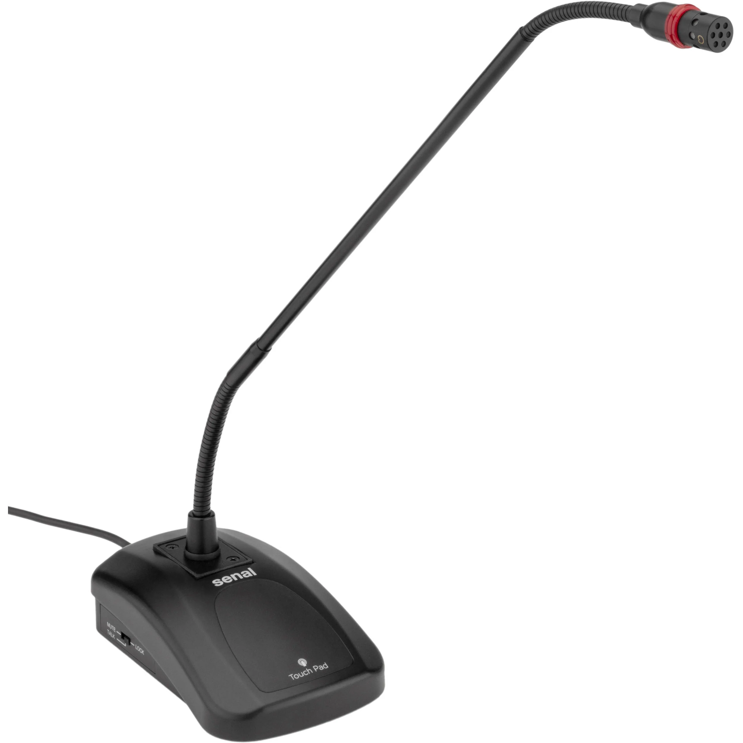 Senal MXGN-18C 18" Gooseneck Condenser Microphone with Integrated Base & Silent Touch Pad - Image 2