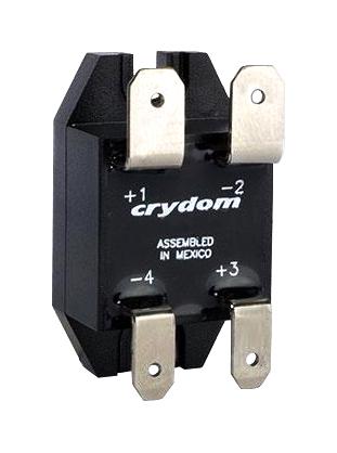 SENSATA/CRYDOM EL100D20-05N EL100D20-05N Solid State Relay 90° Bent 20 A 100 VDC Panel Mount Quick Connect