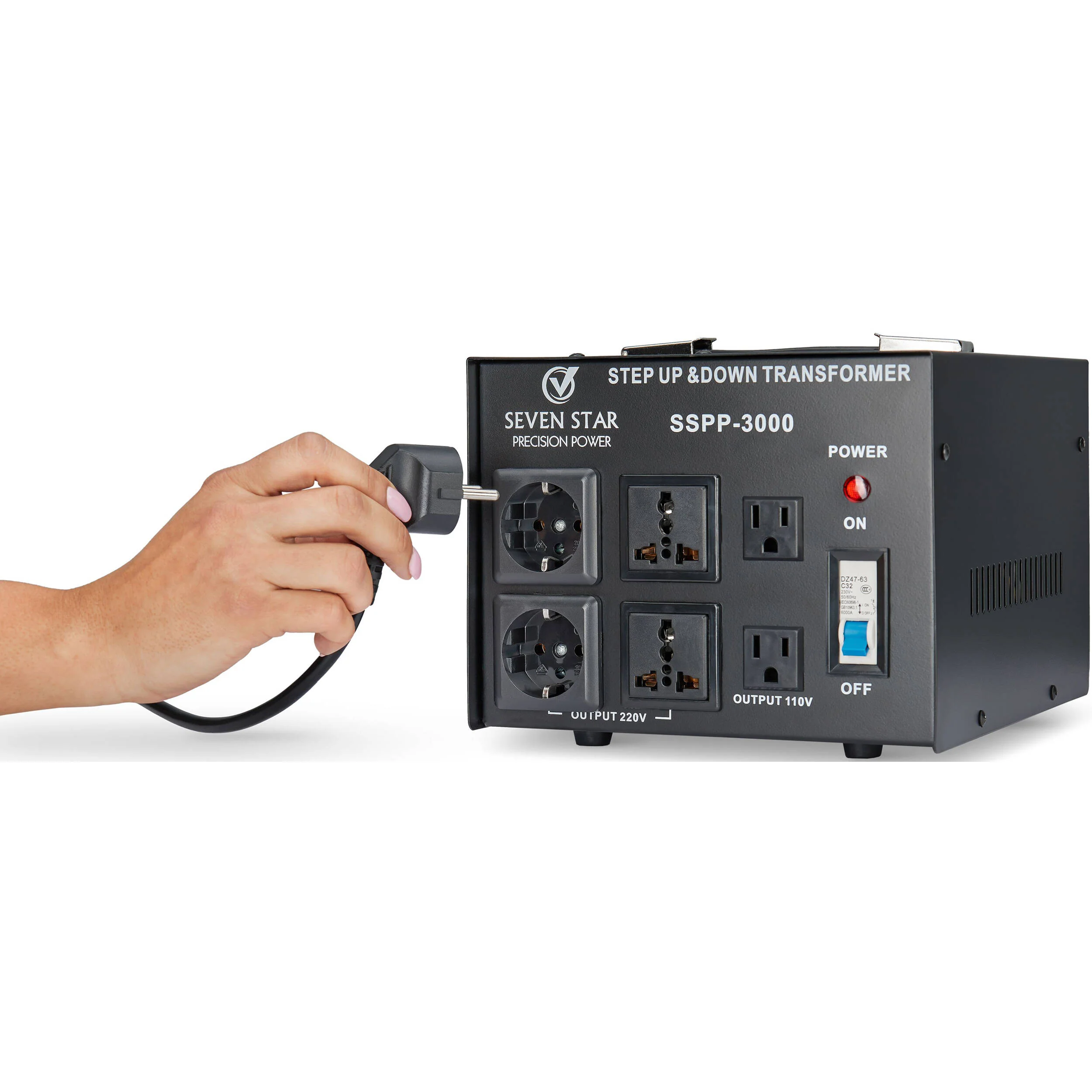 Sevenstar Precision Power 3000W Step Up/Down Voltage Transformer - Image 3