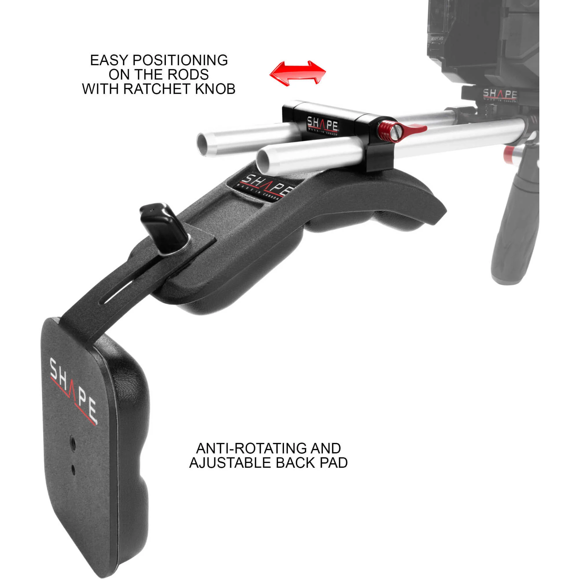 SHAPE Canon C500 Mark II Shoulder Mount - Image 13