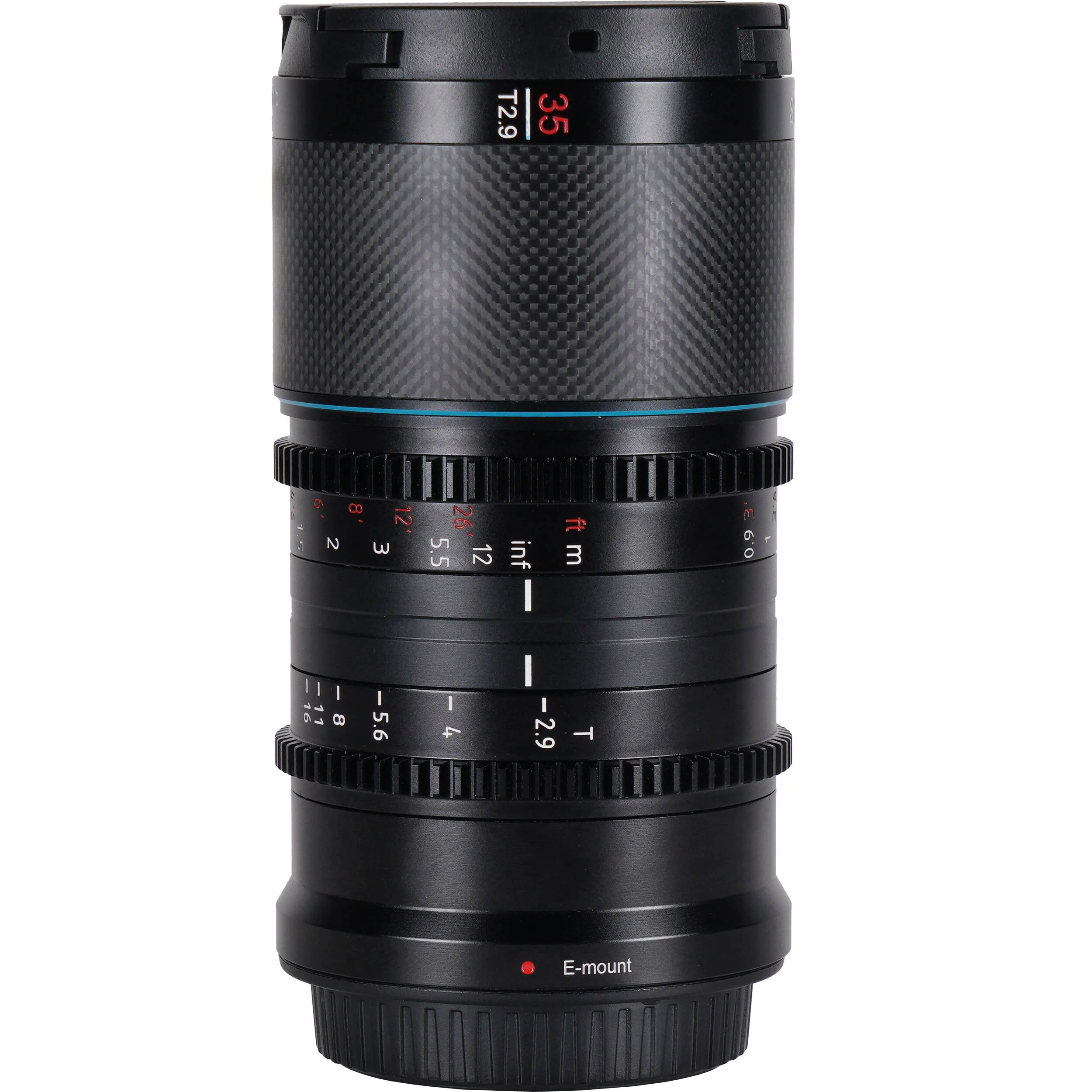 Sirui Saturn 35mm T2.9 1.6x Carbon Fiber Full-Frame Anamorphic Lens (DL Mount, Neutral Flare) - Image 6