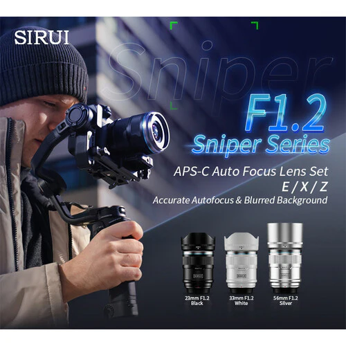 Sirui Sniper 56mm f/1.2 Autofocus Lens (Sony E, White) - Image 4