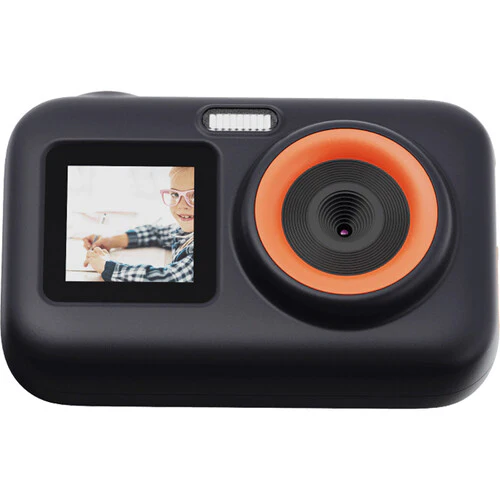 SJCAM FunCam+ Dual-Screen Action Camera for Kids (Yellow) - Image 3