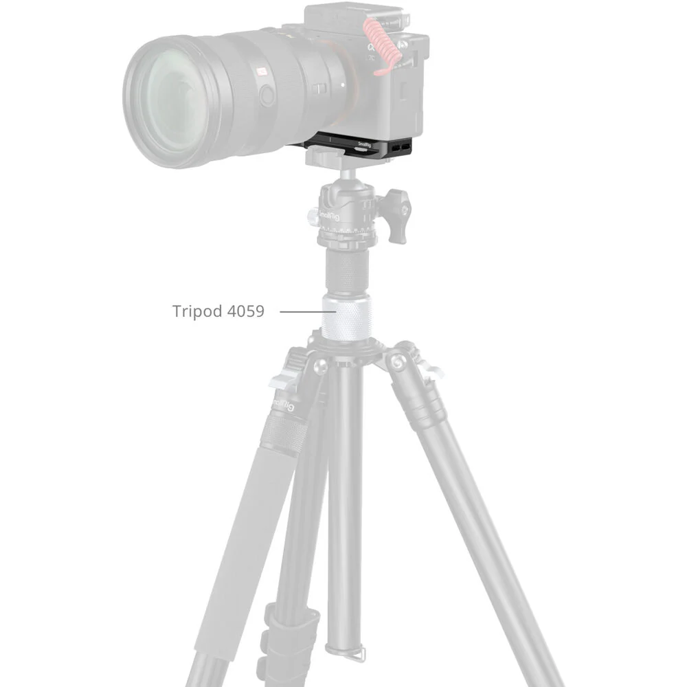 SmallRig Baseplate with AirTag Slot for Sony a7C II and a7CR (Black) - Image 7