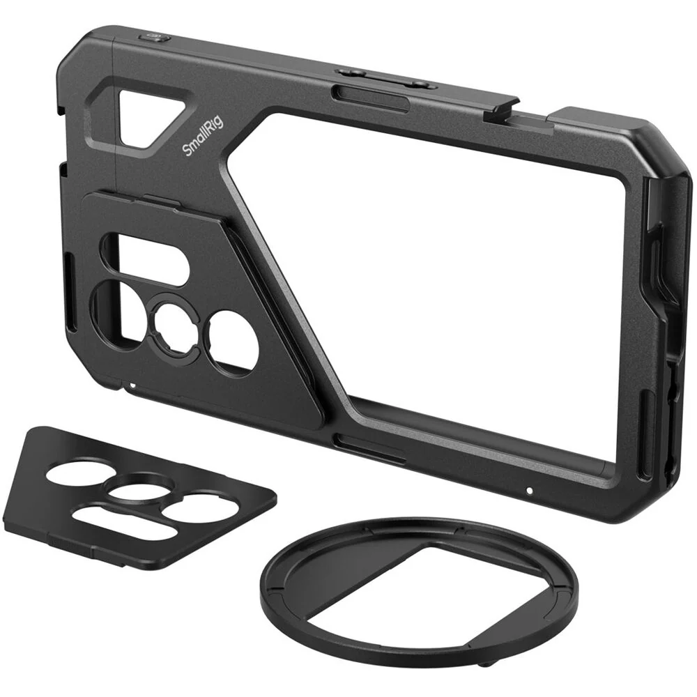 SmallRig Mobile Video Cage with 5-in-1 Attachable Filter Kit for Samsung Galaxy S24 Ultra (67mm) - Image 2