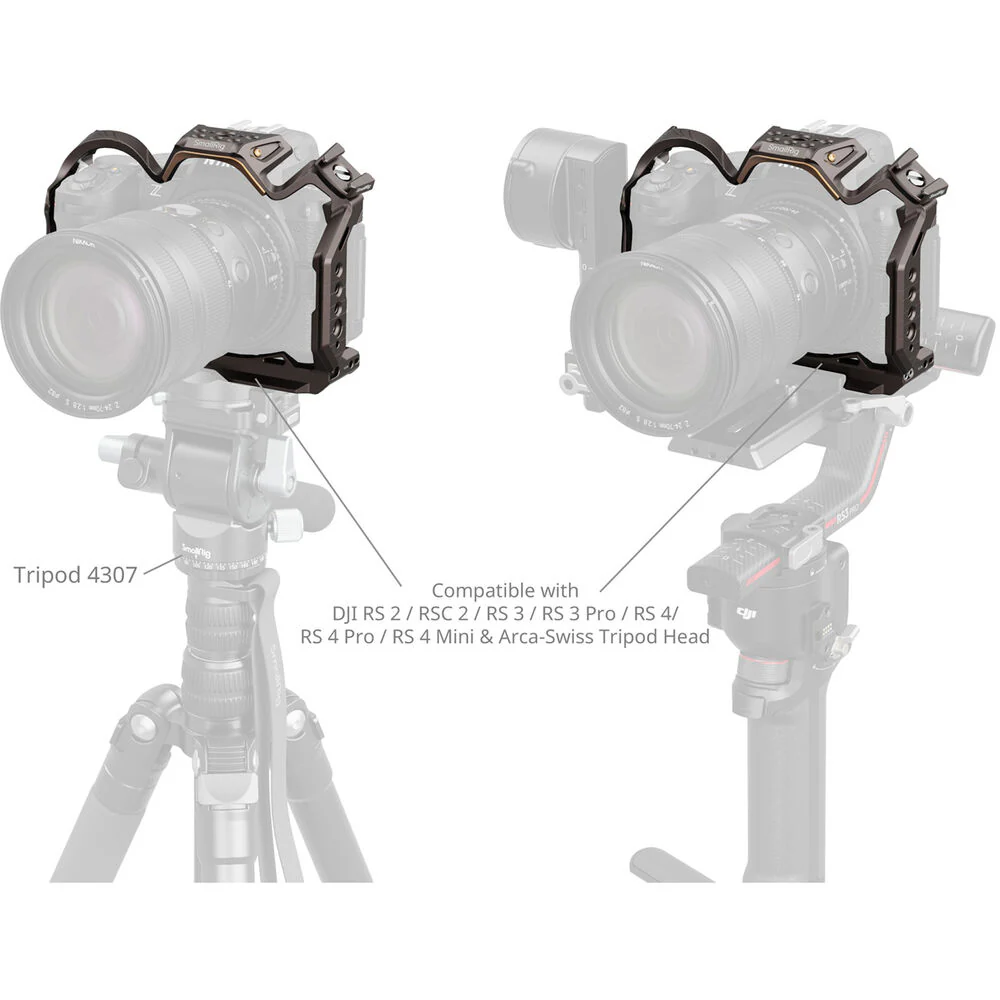 SmallRig "Night Eagle" Cage for Nikon Z5, Z5 II, Z6, Z6 II, Z7 & Z7 II - Image 6