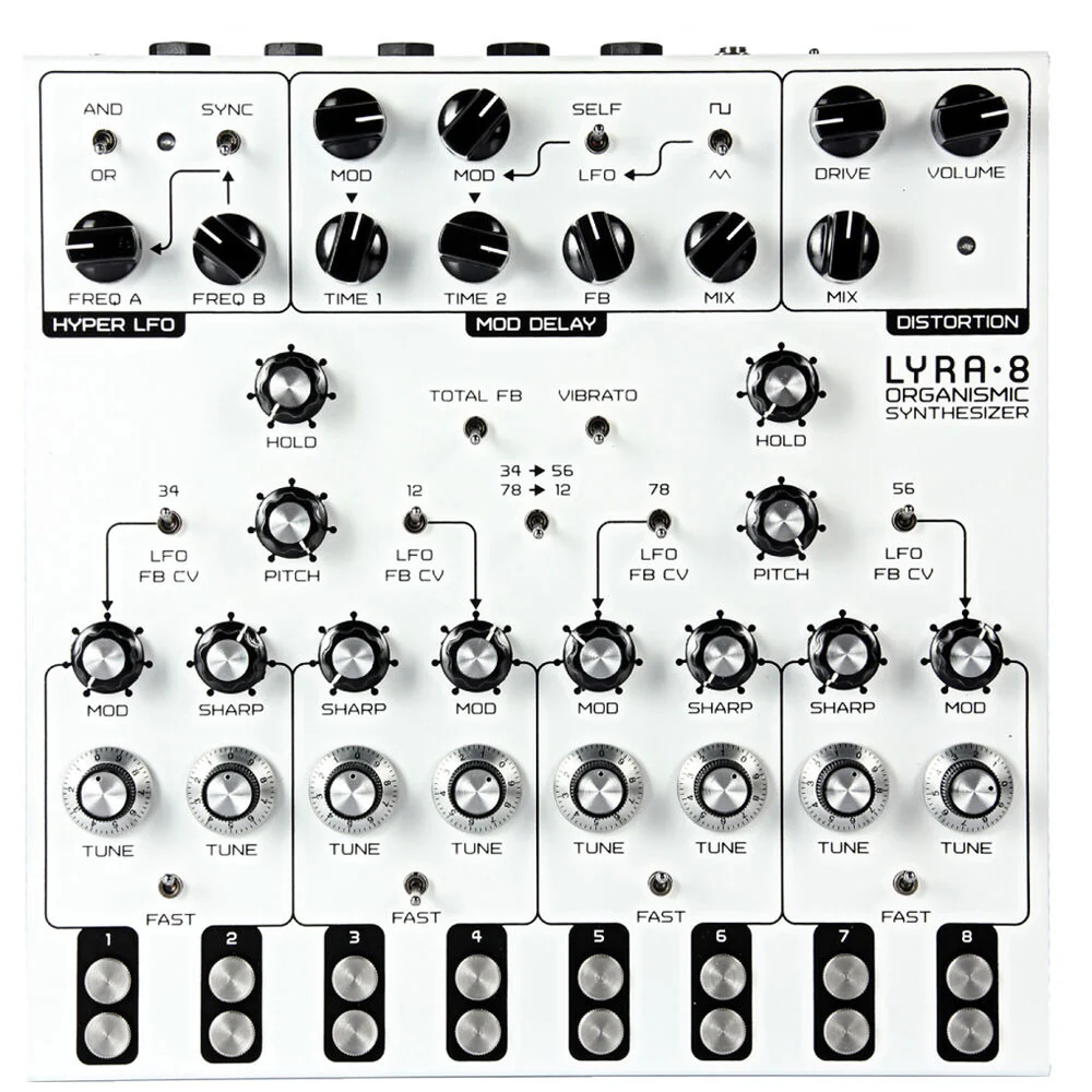 SOMA Laboratory Lyra-8 Organismic Synthesizer (White) - Image 3