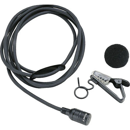 Sony ECM-44BMP Omnidirectional Lavalier Microphone with 3.5mm Locking Mini Jack for Sony Transmitters - Image 2