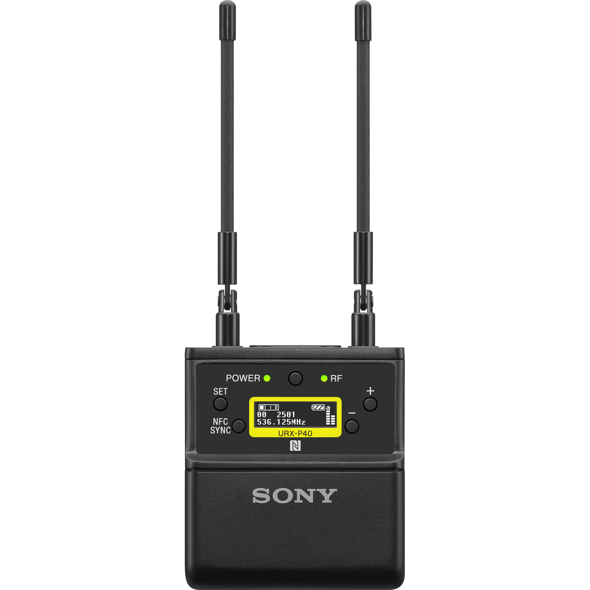 Sony URX-P40 Camera-Mount Wireless Receiver (UC25: 536 to 608 MHz) - Image 3