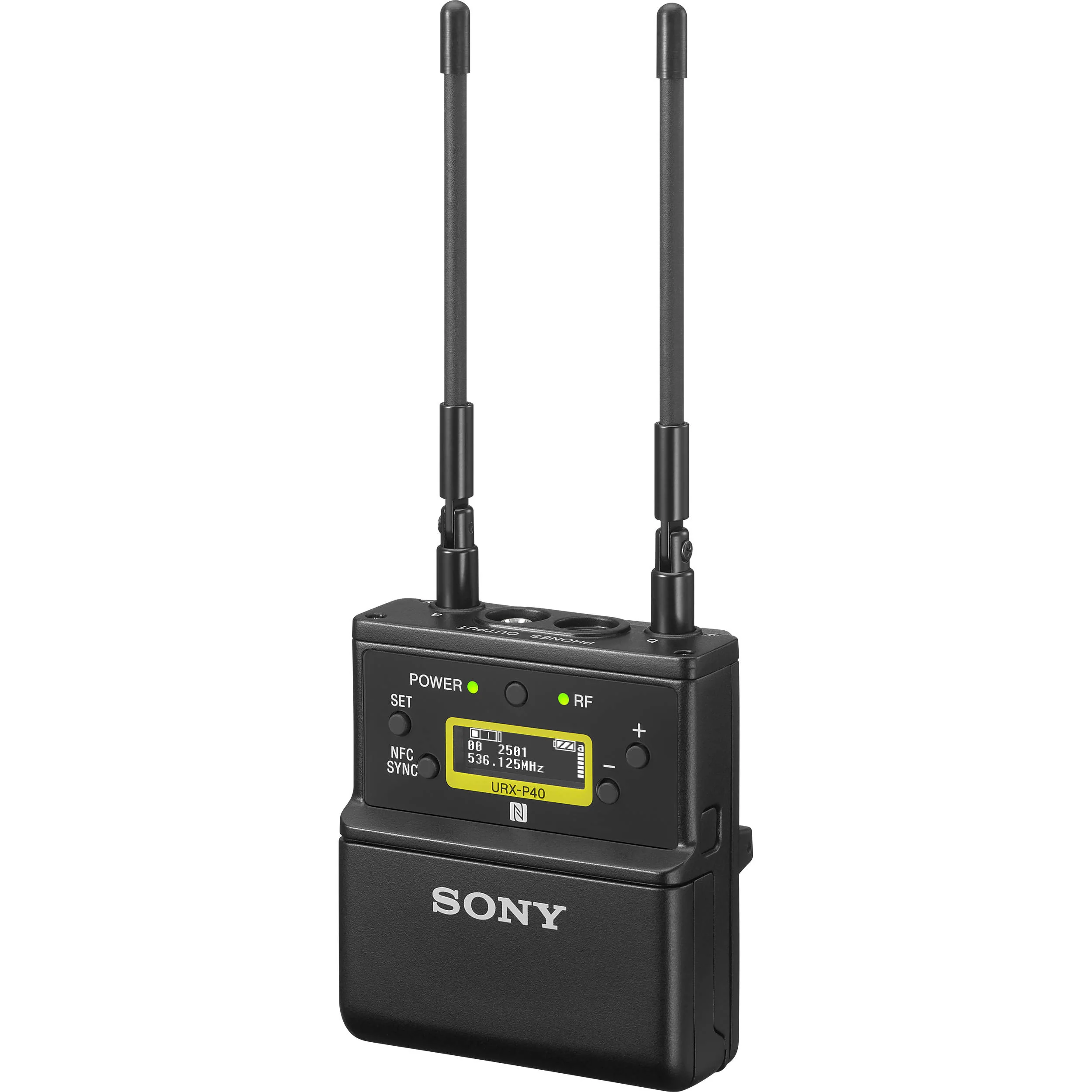 Sony URX-P40 Camera-Mount Wireless Receiver (UC25: 536 to 608 MHz) - Image 4