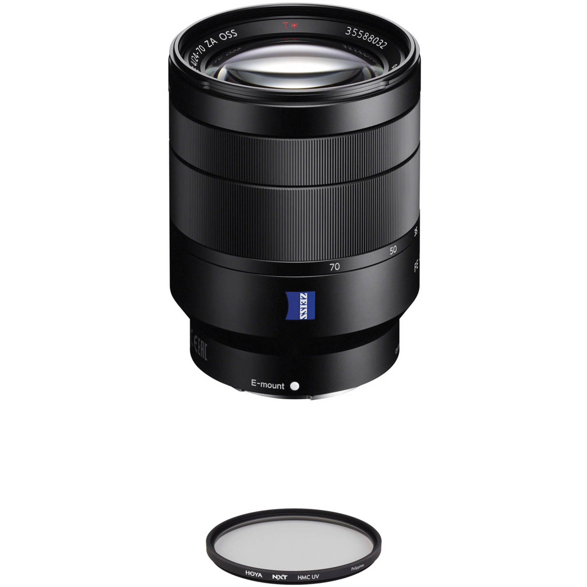 Sony Vario-Tessar T* FE 24-70mm f/4 Lens with Circular Polarizer Filter Kit - Image 4