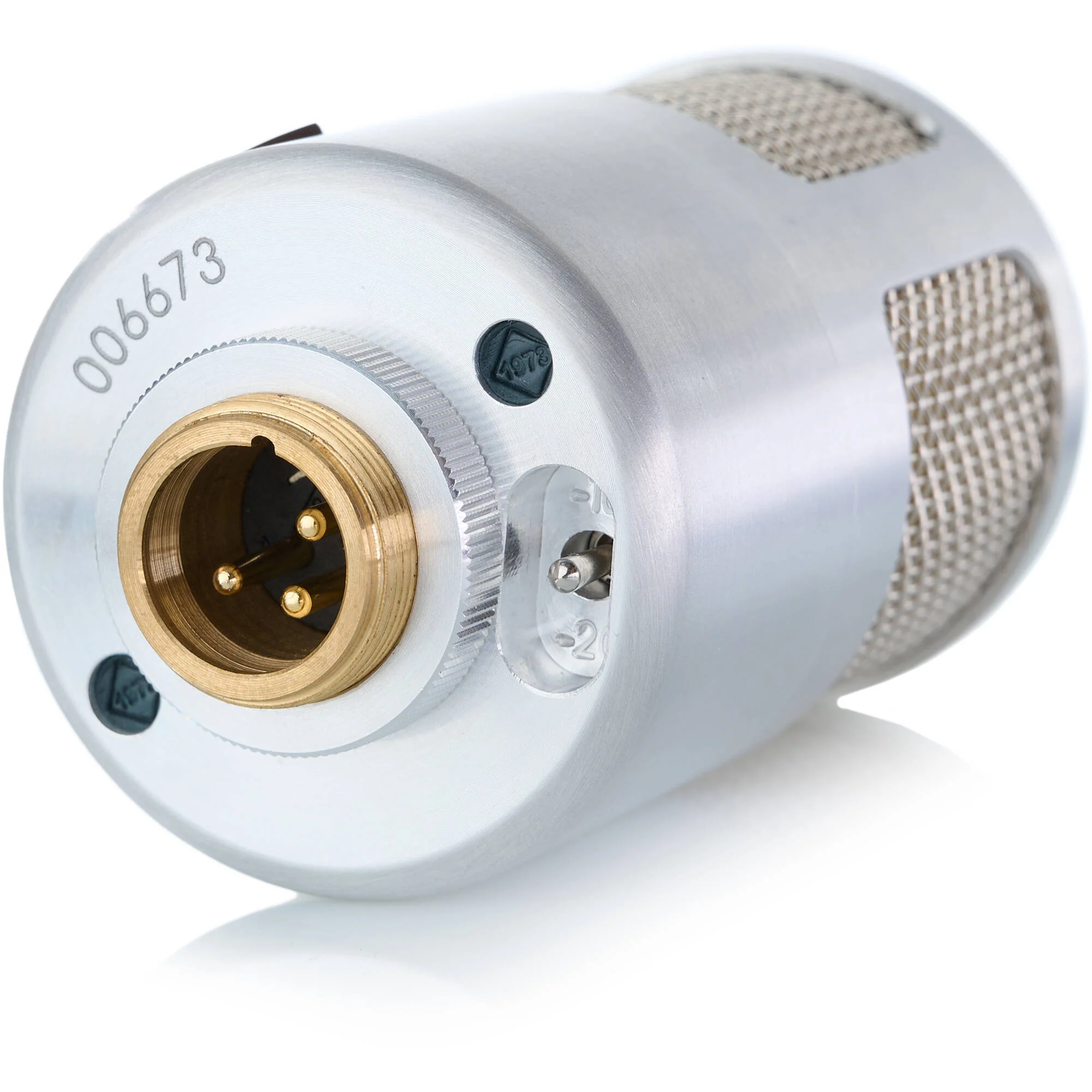 Soyuz Microphones 1973 Large-Diaphragm Condenser Microphone (Silver) - Image 3