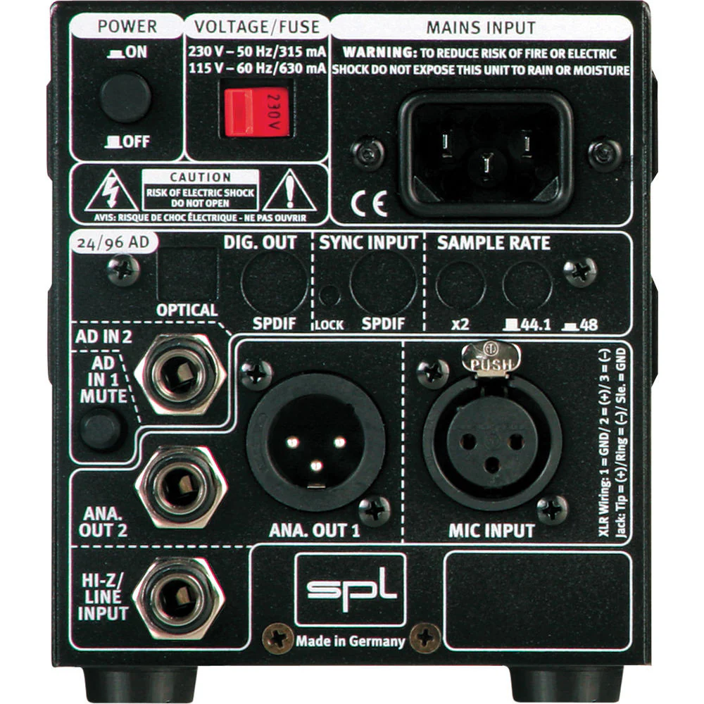 SPL GainStation 1 Single-Channel Mic & Instrument PreAmp - Image 3