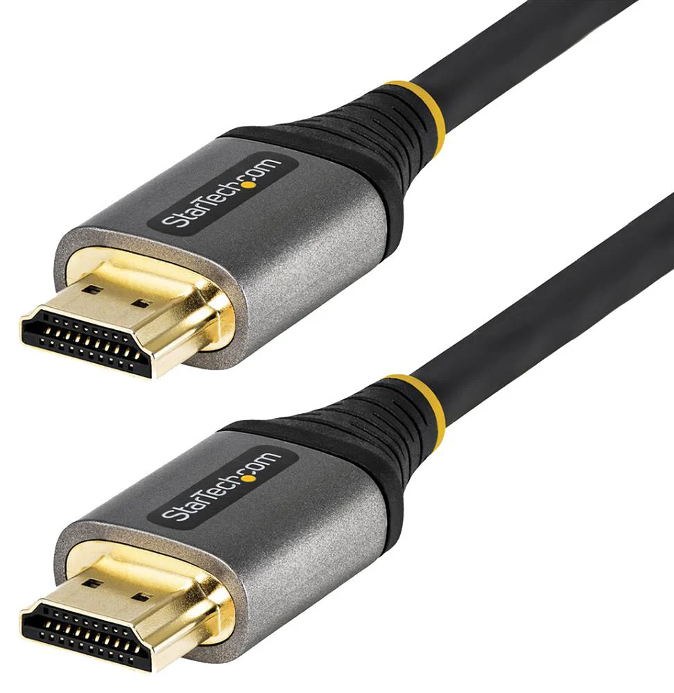 Startech HDMM21V3M HDMM21V3M Audio / Video Cable Assembly Hdmi Plug 9.8 ft 3 m Black Grey