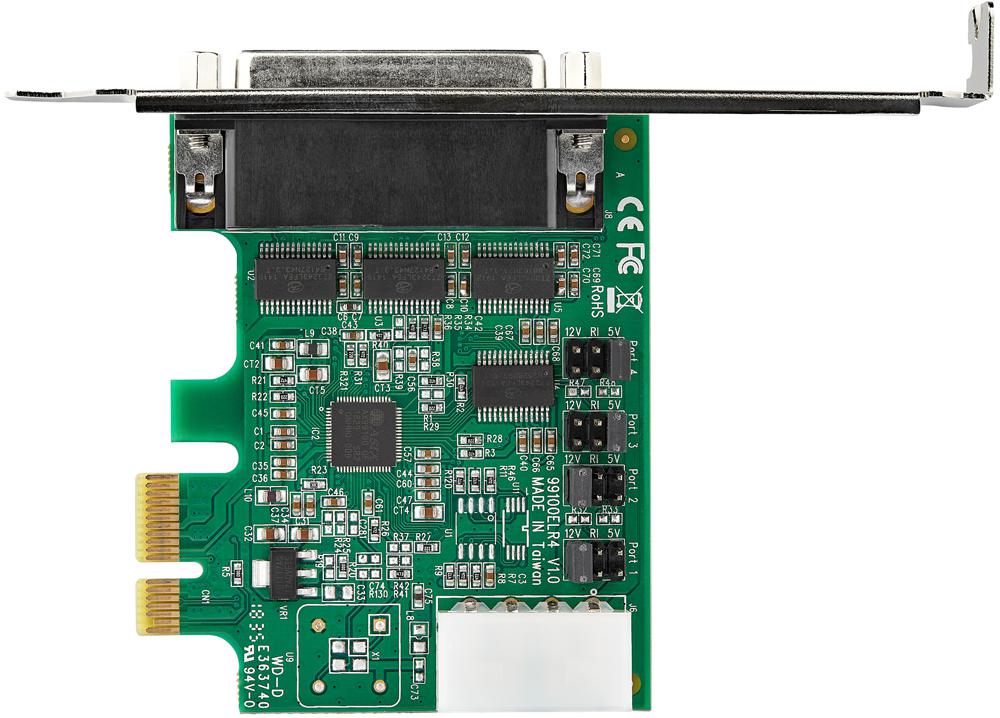 Startech PEX4S953 PEX4S953 Serial Interface PCI Express RS232 4 Port Expansion Card - Image 3