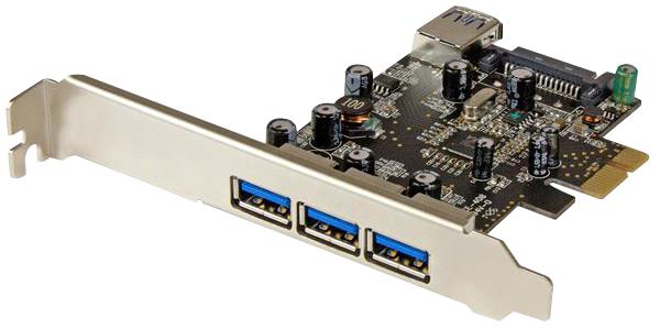 Startech PEXUSB3S42 USB Card 4 Port PCI Express 5 Gbps °C to 50