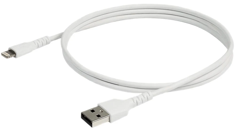 Startech RUSBLTMM1M RUSBLTMM1M USB Cable Type A Plug to Lightning 1 m 3.3 ft 2.0 White New - Image 2