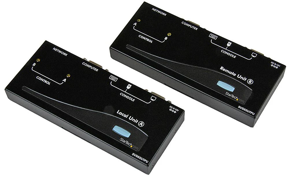 Startech SV565UTPUGB Extender USB & VGA Over Ethernet 2Port 0 °C to 40
