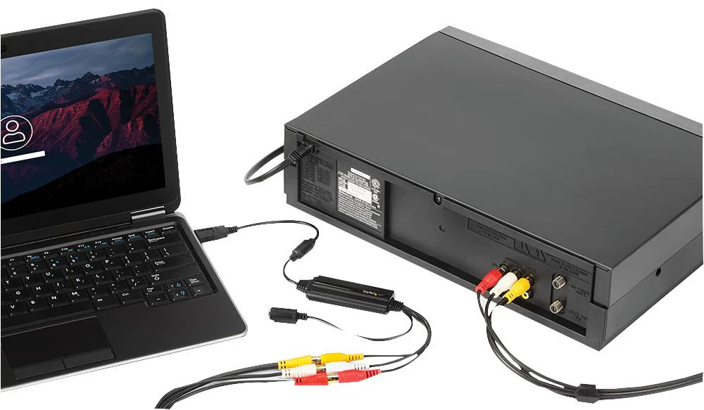 Startech SVID2USB232 SVID2USB232 Converter USB-A 2.0 to Composite & S-Video 480 Mbps Twain Support Windows - Image 5