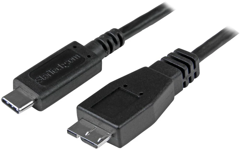 Startech USB31CUB50CM USB Cable Type C Plug to Micro B 500 mm 19.7 " 3.1 Black