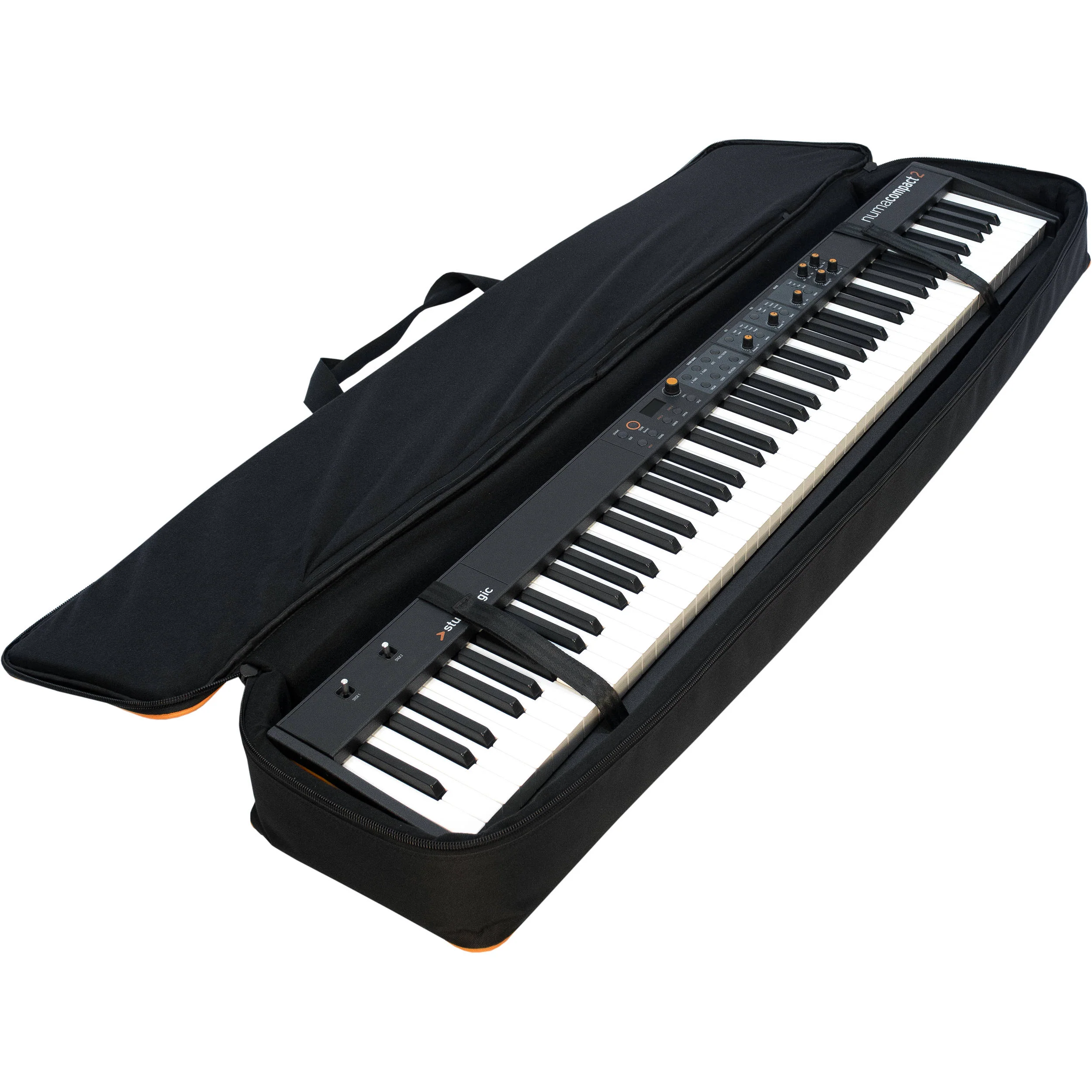 StudioLogic Soft Case for Numa Compact 88-Key Digital Pianos (Black) - Image 6