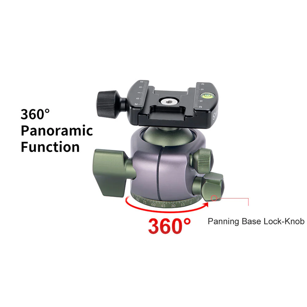 Sunwayfoto TH-40S Low-Profile High Locking-Strength Ball Head - Image 6