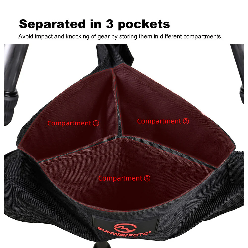 Sunwayfoto Universal Heavy-Duty Tripod Stone Bag - Image 5