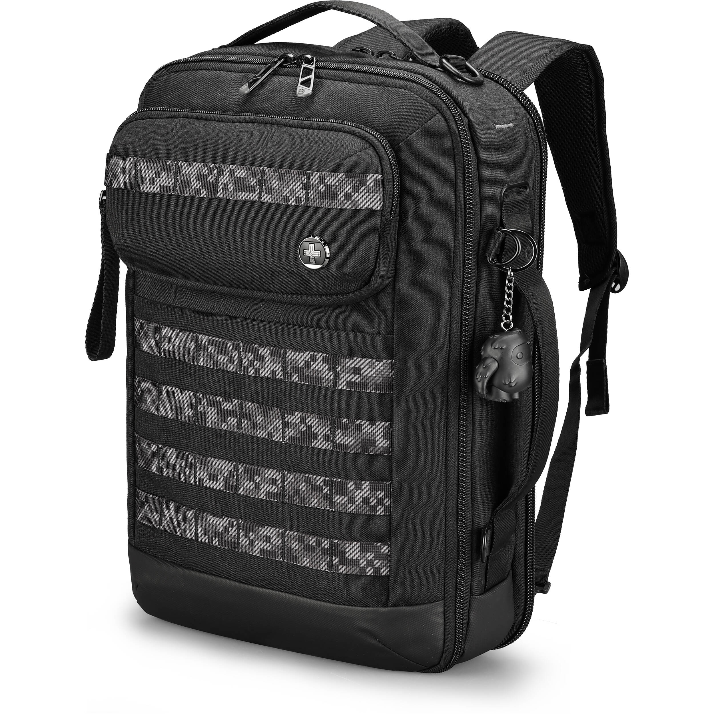 Swissdigital BERG Hybrid Briefcase (Black) - Image 3