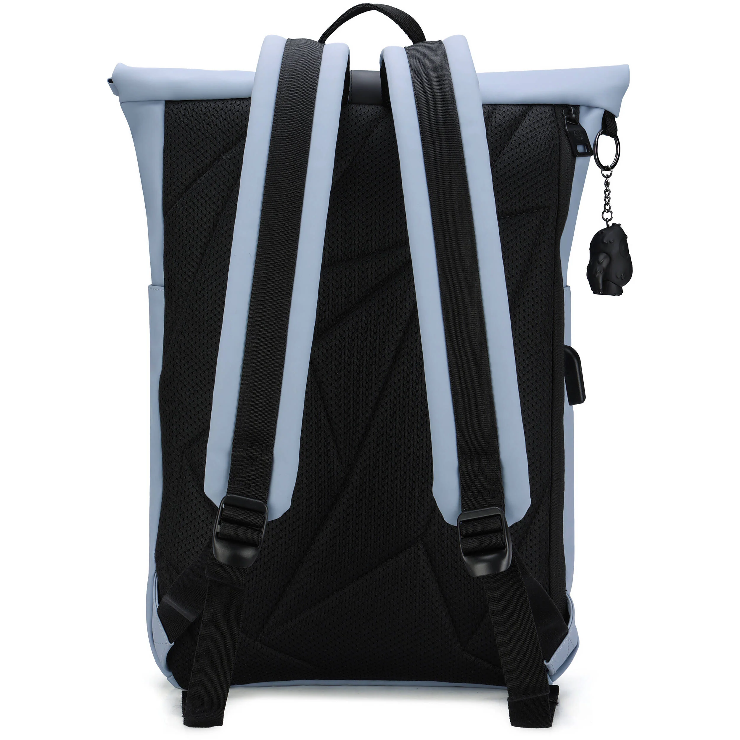 Swissdigital LAMONE Rolltop Backpack (Light Blue, 13L) - Image 5