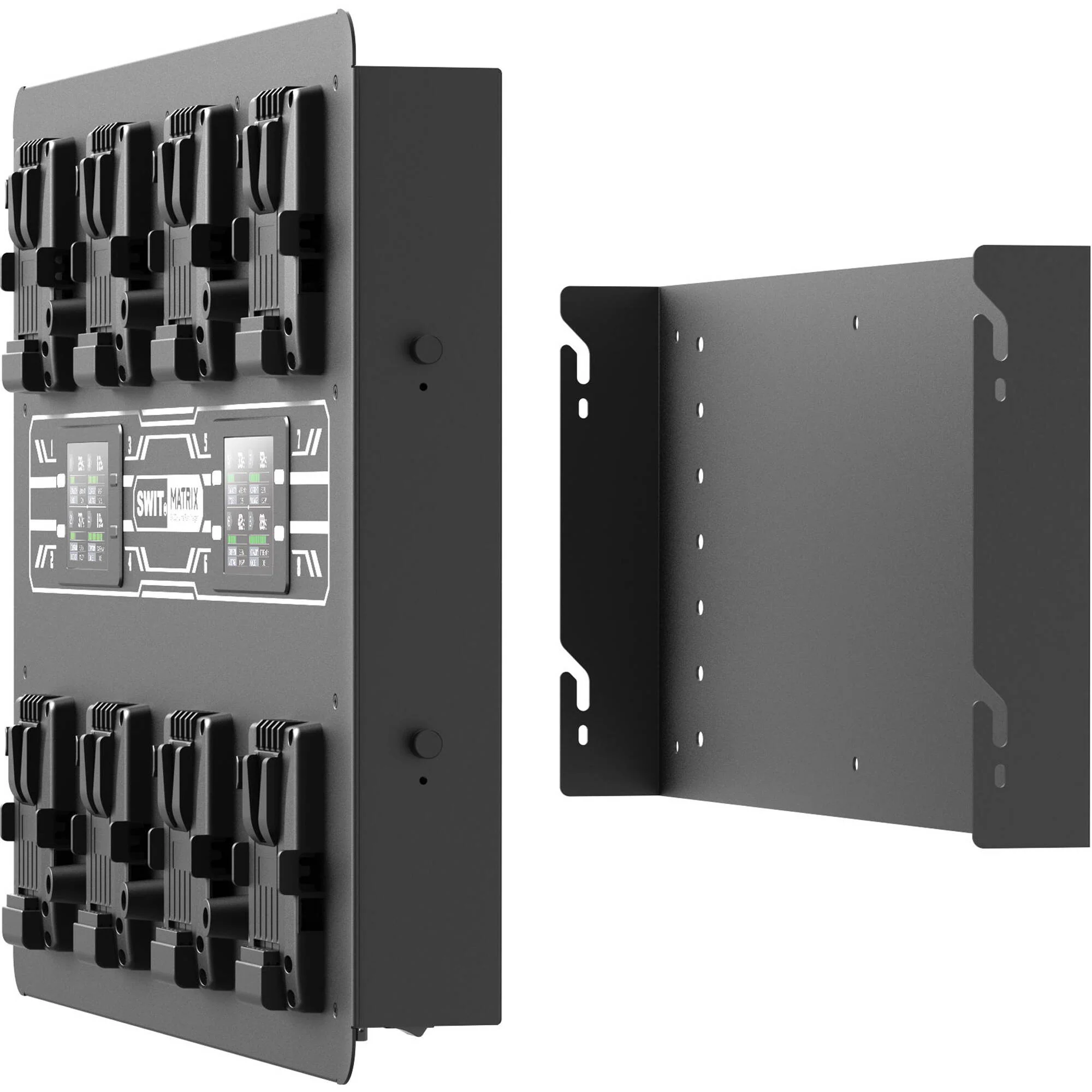 SWIT MATRIX-S8 8-Bay 100W Ultra Fast Wall Charger (V-Mount) - Image 3