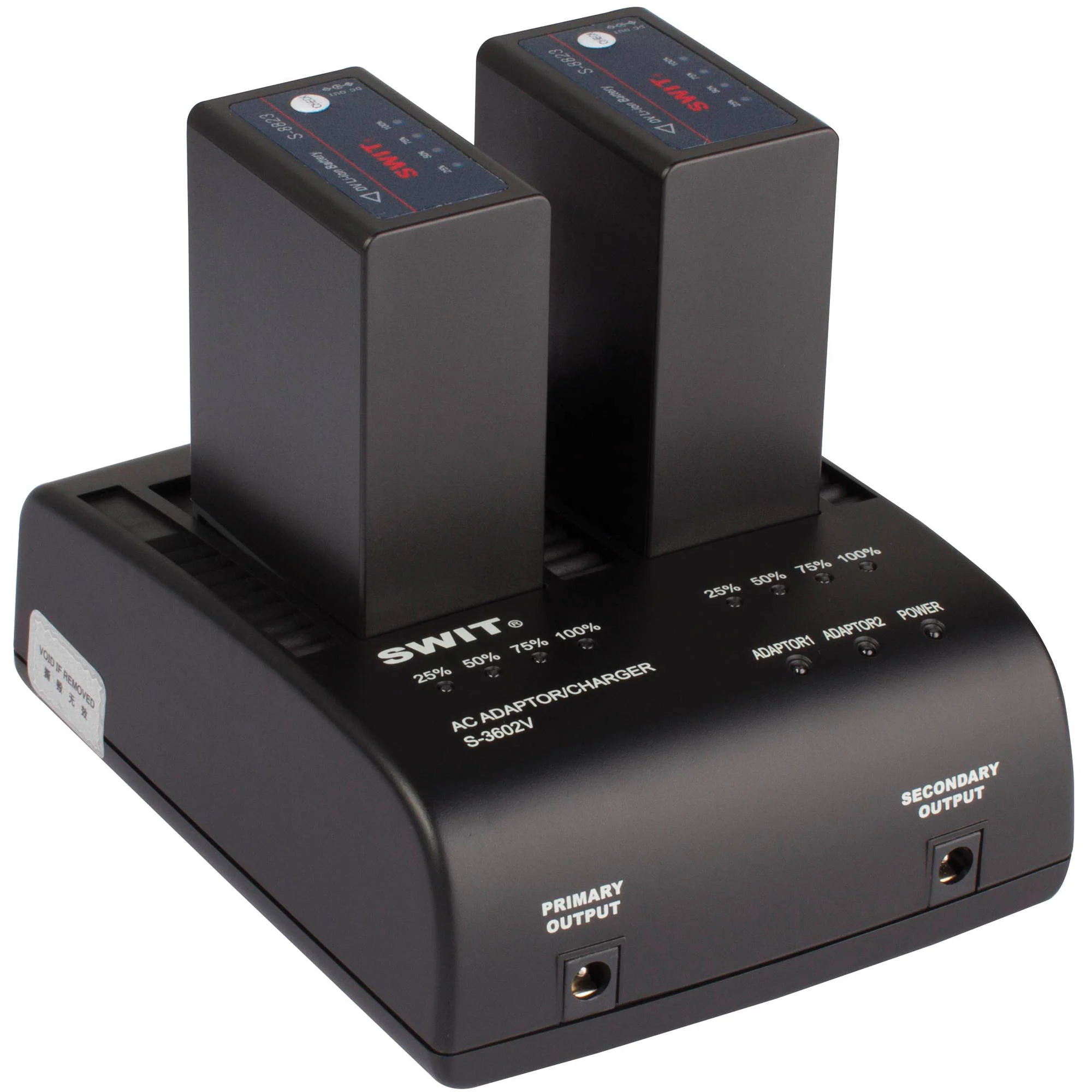SWIT S-3602V Dual Charger/Adapter for JVC BN-VF823 Battery - Image 3