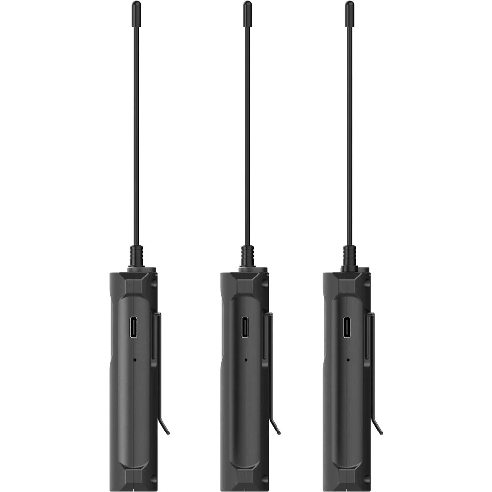 Synco WMic-T3 2-Person Camera-Mount Wireless Lavalier Microphone System (UHF: 512 to 589 MHz) - Image 8