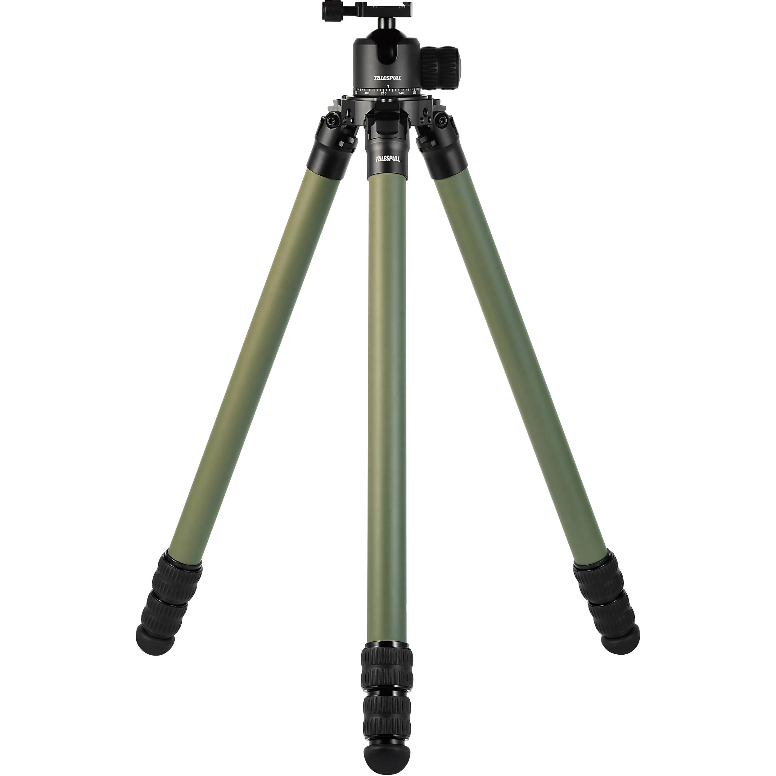 TALESPULL Venture Series Carbon Fiber Tripod with Ball Head (Dark Green)