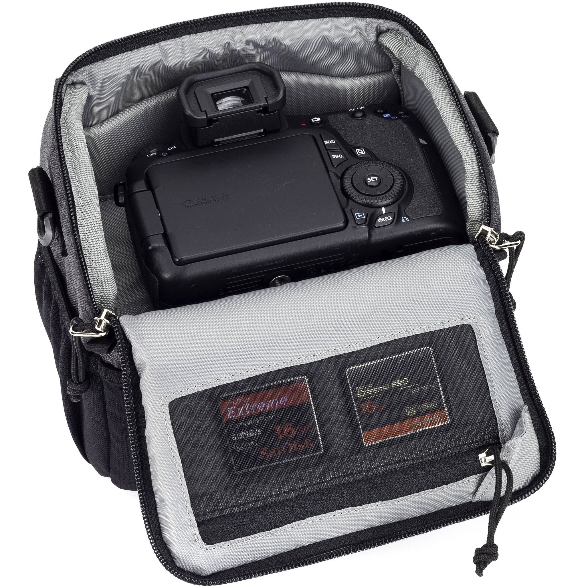 Tamrac Tradewind 3.6 Shoulder Bag (Dark Gray) - Image 7