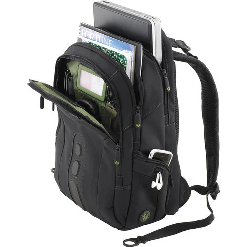 Targus 15.6" Spruce EcoSmart Backpack (Black/Green) - Image 4