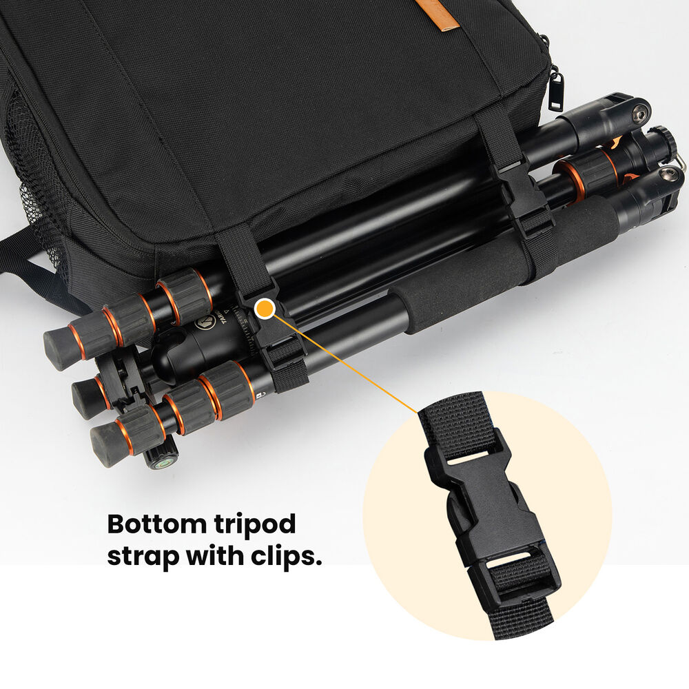 TARION TB-M Camera Backpack (Black) - Image 5