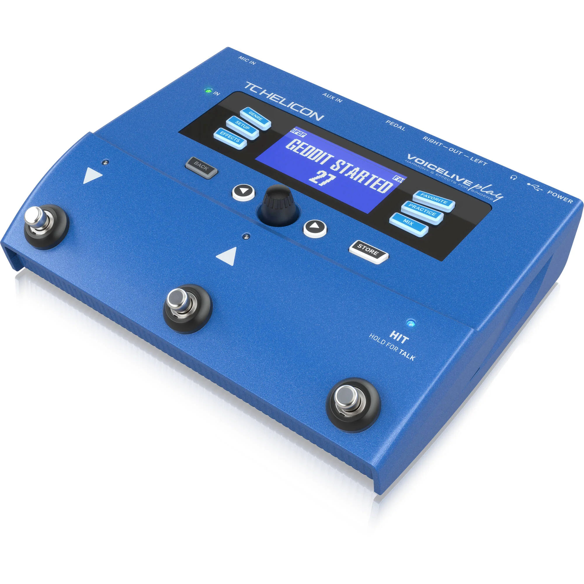 TC-Helicon VoiceLive Play Vocal FX and Looper Pedal - Image 3