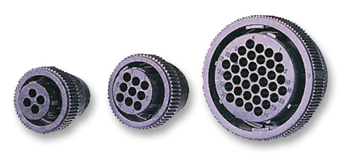 TE Connectivity 183079-1 183079-1 Circular Connector Straight CPC Series Panel Mount Receptacle 9 Contacts PCB Pin Threaded
