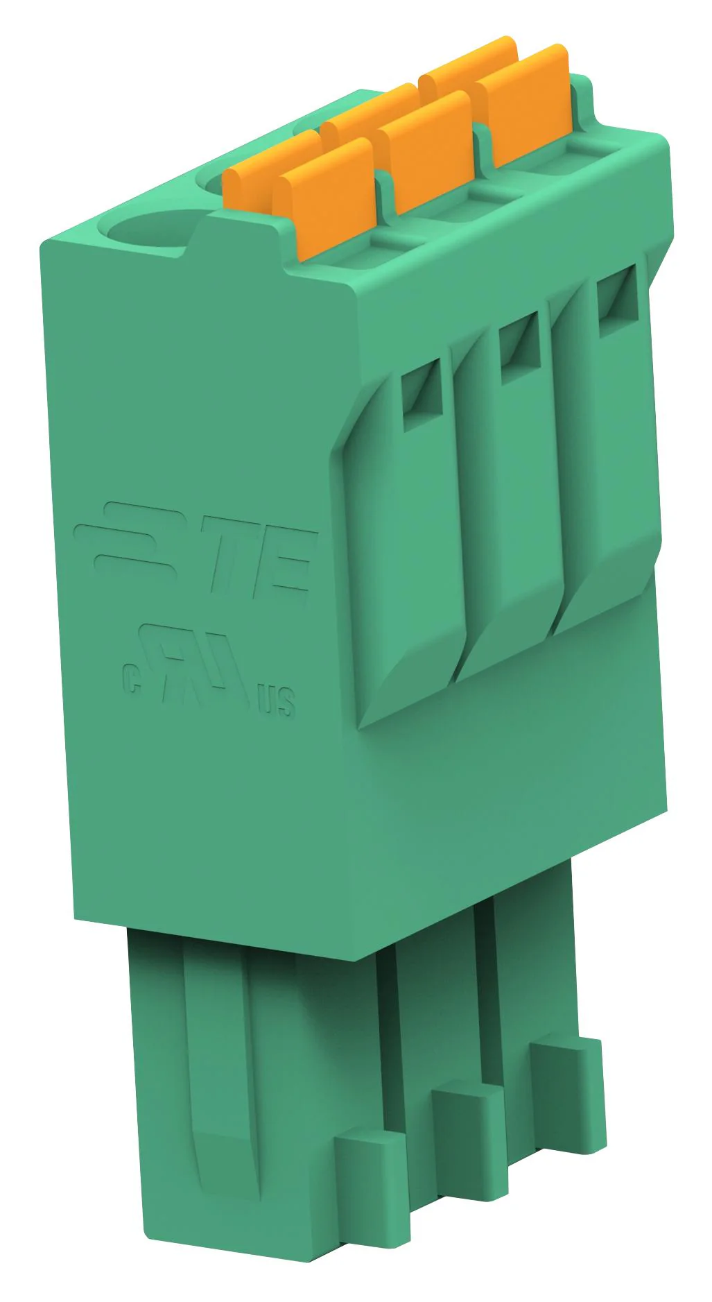 TE CONNECTIVITY 2350398-3 Pluggable Terminal Block, 3.5 mm, 3 Ways, 1.31 mm², Push In
