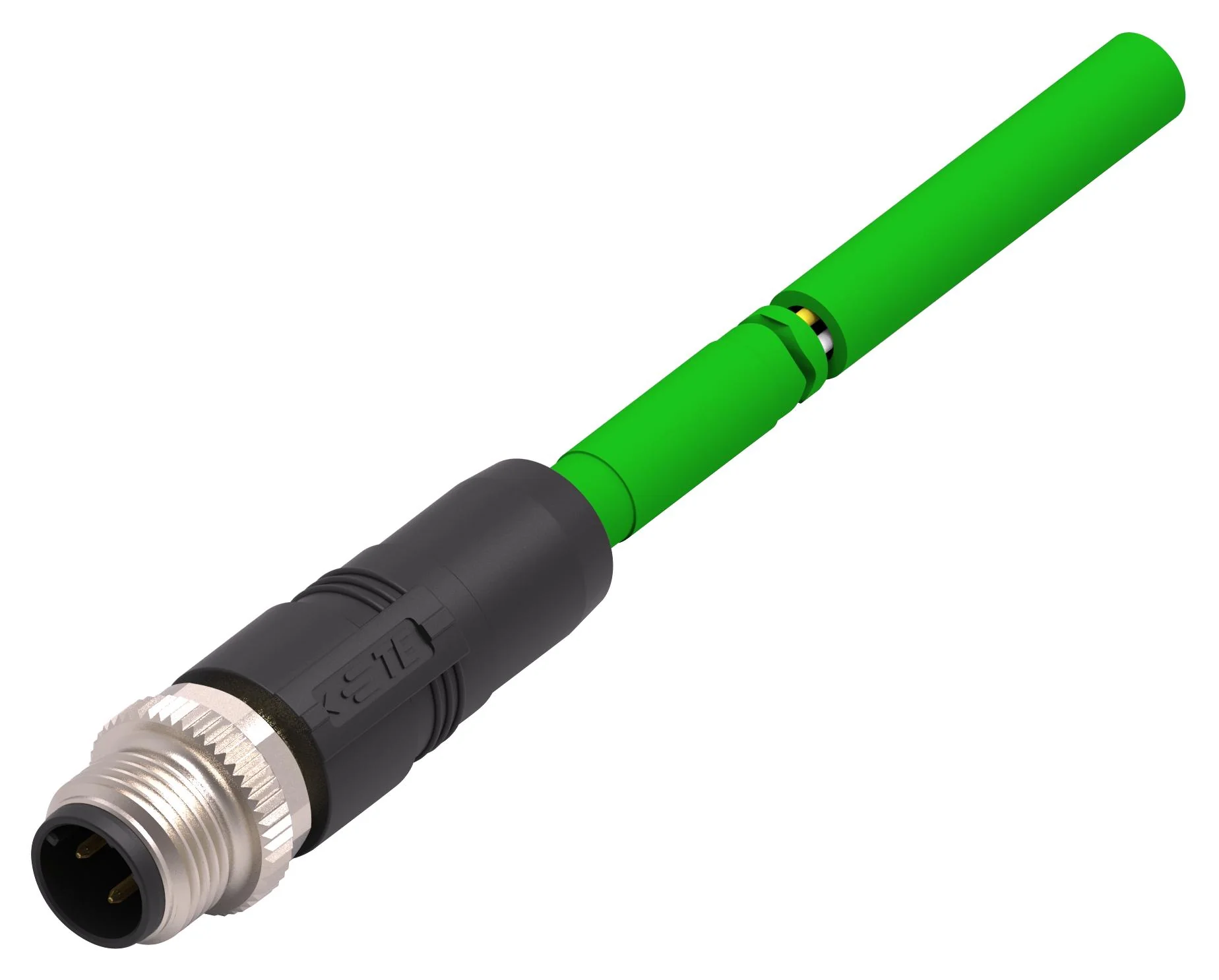 TE Connectivity TAD14145101-002 Connector Type A:90° M12 Plug