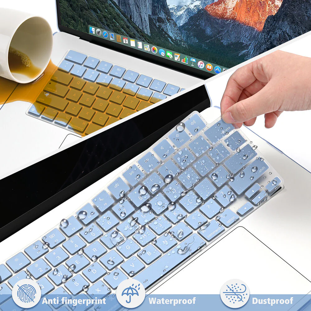 TechProtectus ColorLife 15" MacBook Air Case (Serenity Blue) - Image 5