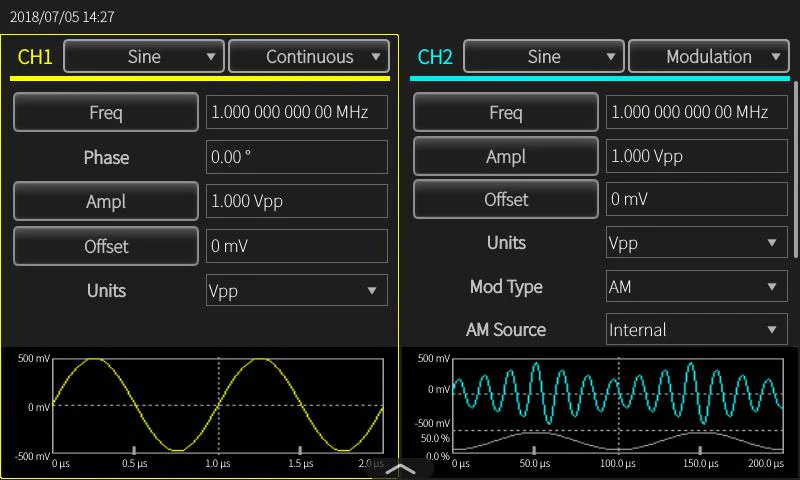 Tektronix AFG31102 Signal Generator ARB/Function 100 MHz 2 Channel AFG31000 Series - Image 10