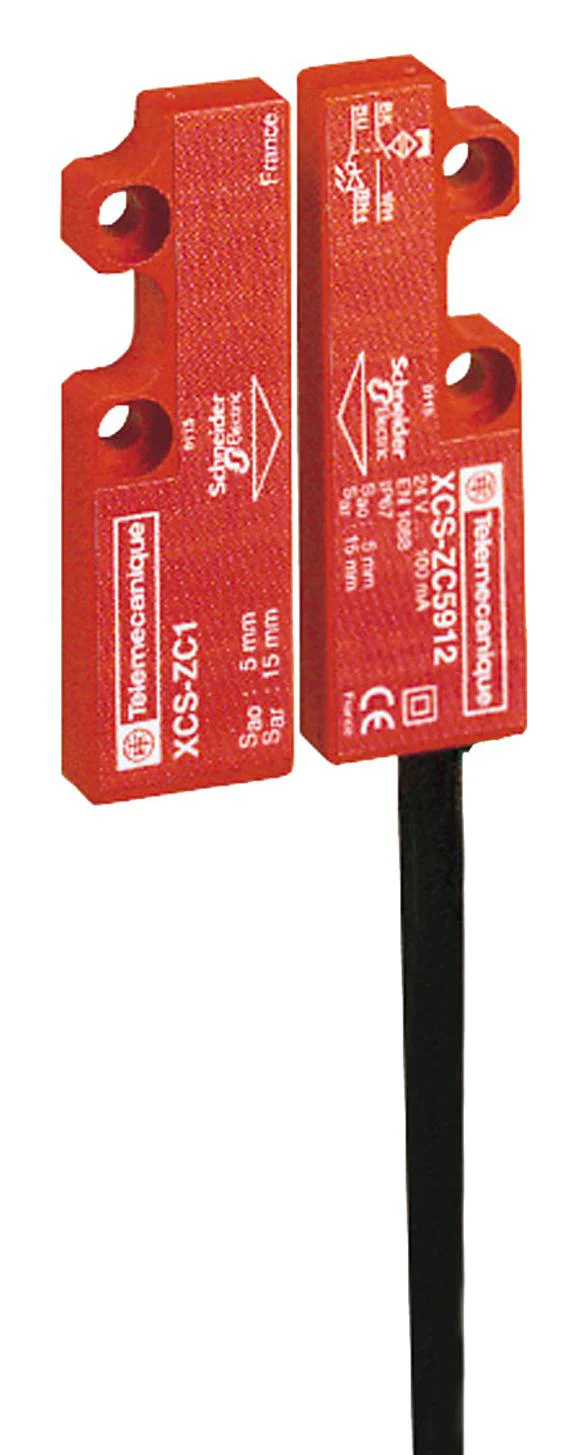 TELEMECANIQUE SENSORS XCSDMC79010 Safety Interlock Switch, Preventa XCS, DPST-NC, Cable, IP66, IP67